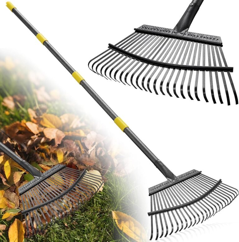 Adjustable Garden Leaf Rake