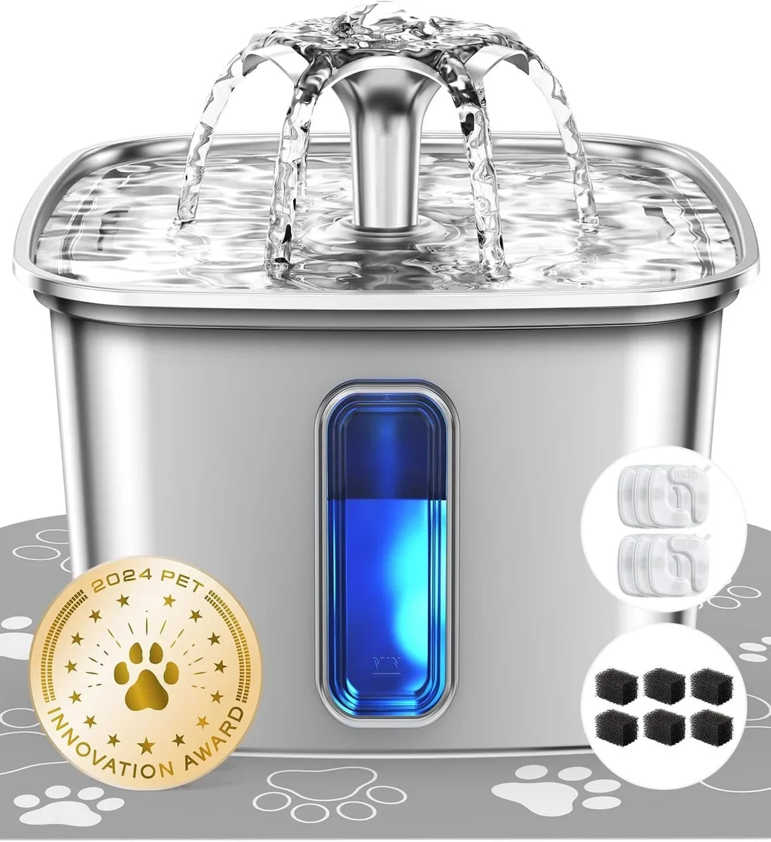 Best automatic-pet-water-fountain - Automatic Pet Water Fountains - Golden Home Finds
