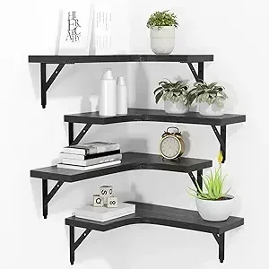Best best romguar craft corner floating shelves - ROMGUAR CRAFT Corner Floating Shelves – - Golden Home Finds